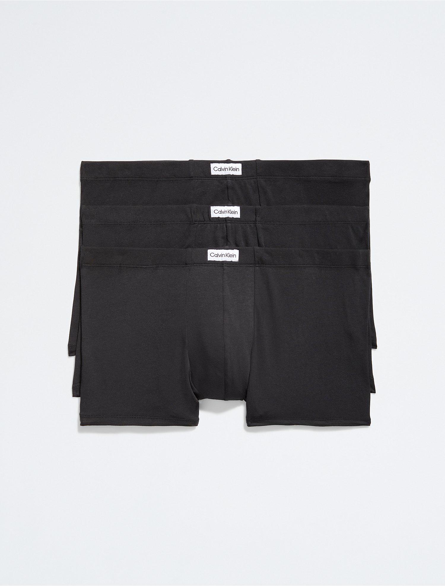 Набор трусов боксеров Calvin Klein XL 3 шт. Черный (CK-036)