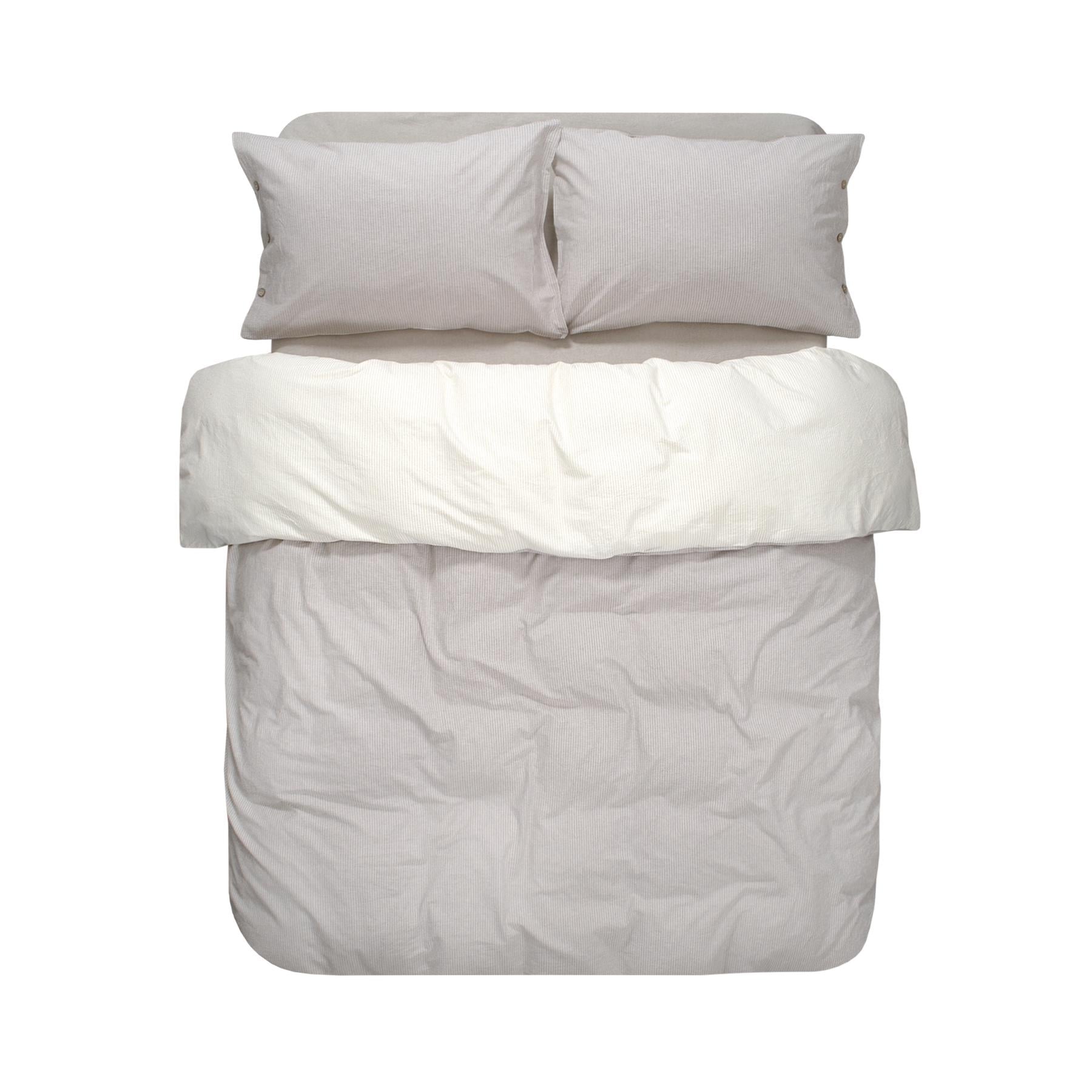 Комплект постельного белья Lotus Home Washed cotton Daften полуторный Kahve/Bej (11860098)