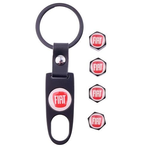 Колпачки на ниппель модельные с брелоком CN FIAT (00000063836)