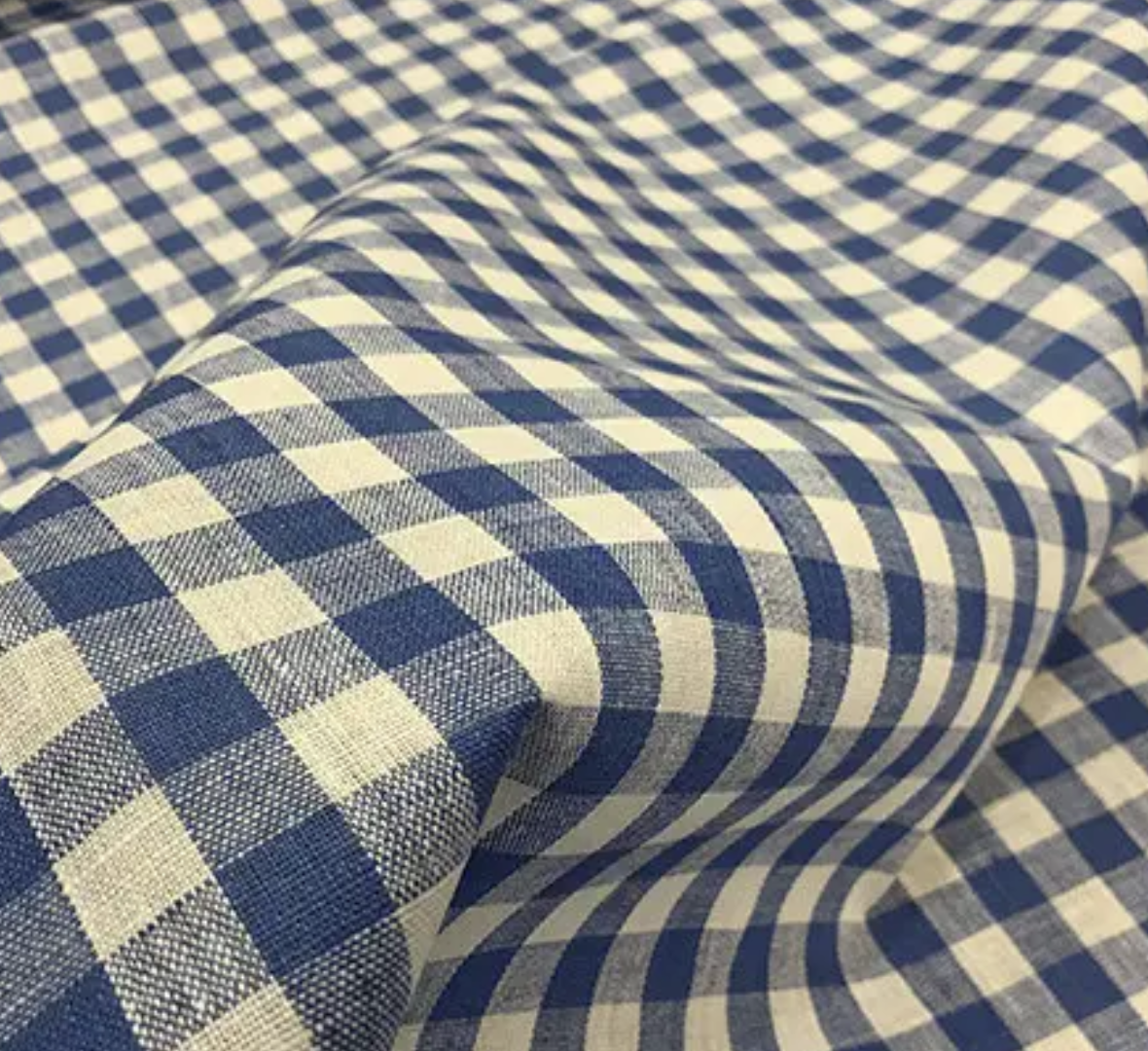 Ткань Linen Plus льняная в клетку цвет 1/27 - фото 4 Ткань Linen Plus льняная в клетку цвет 1/27 - фото 4