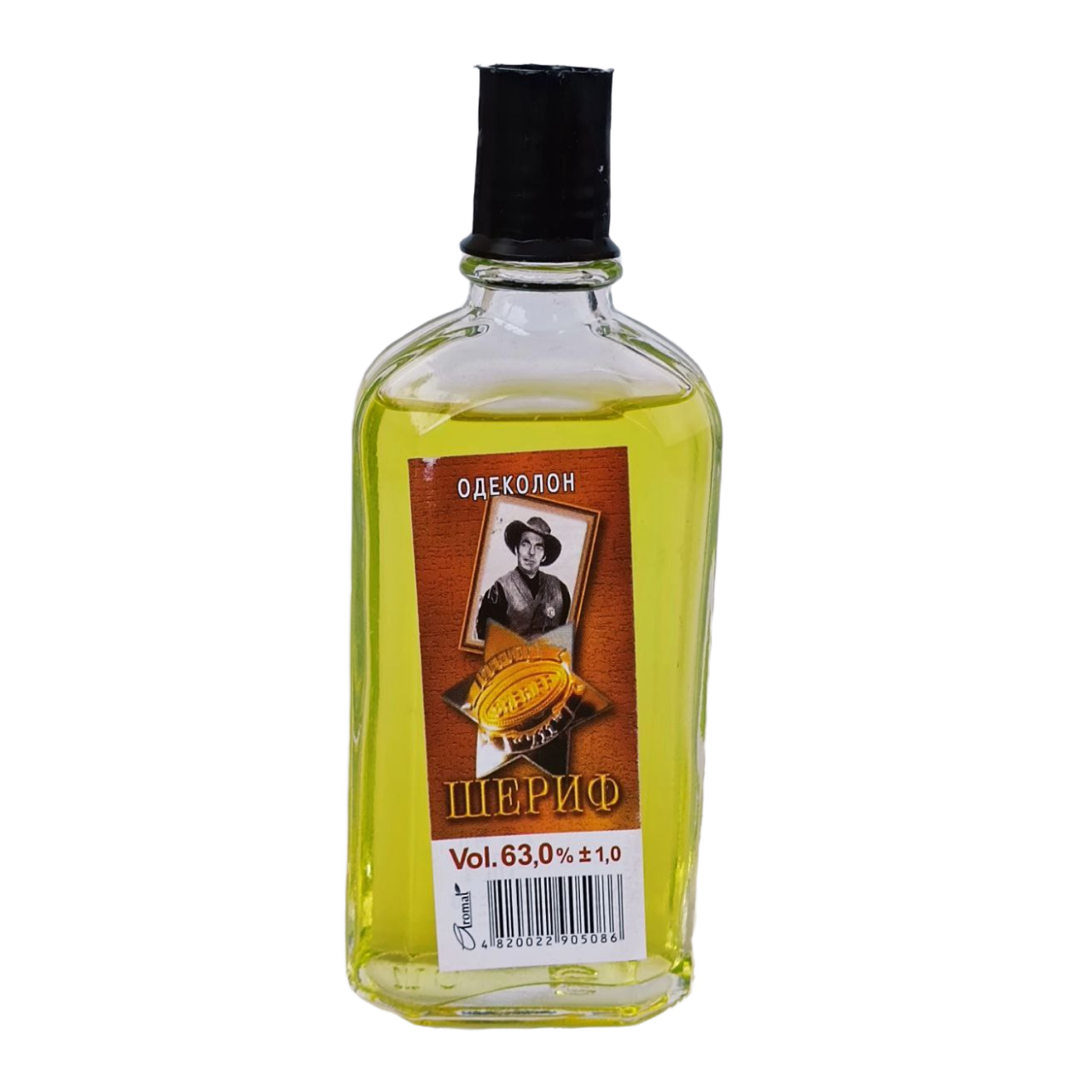 Одеколон чоловічий Aromat Шериф без футляра 75 мл (33236)