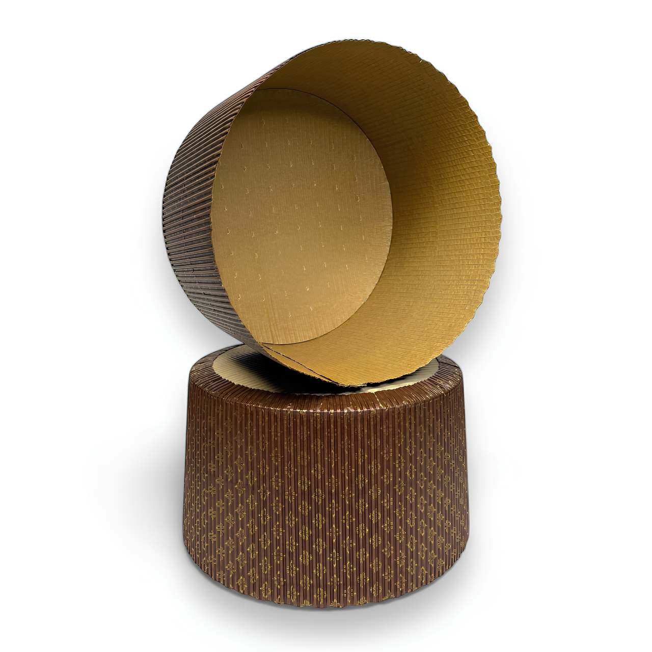 Форма для панетона Good Baking с перфорацией 10 шт. 178х110мм Темно-коричневый (PN011) - фото 5 Форма для панетона Good Baking с перфорацией 10 шт. 178х110мм Темно-коричневый (PN011) - фото 5