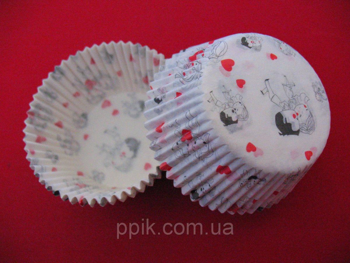 Форма для випічки кексів/капкейків Love is паперові (19572215) - фото 2 Форма для випічки кексів/капкейків Love is паперові (19572215) - фото 2
