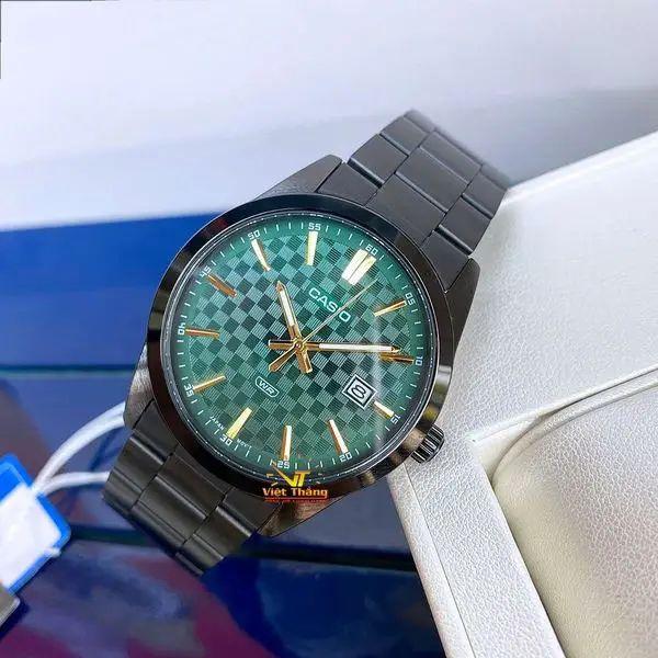 Наручний годинник чоловічий Casio MTP-VD03B-2AUDF Total d 41 мм Black (2500228796) - фото 2 Наручний годинник чоловічий Casio MTP-VD03B-2AUDF Total d 41 мм Black (2500228796) - фото 2