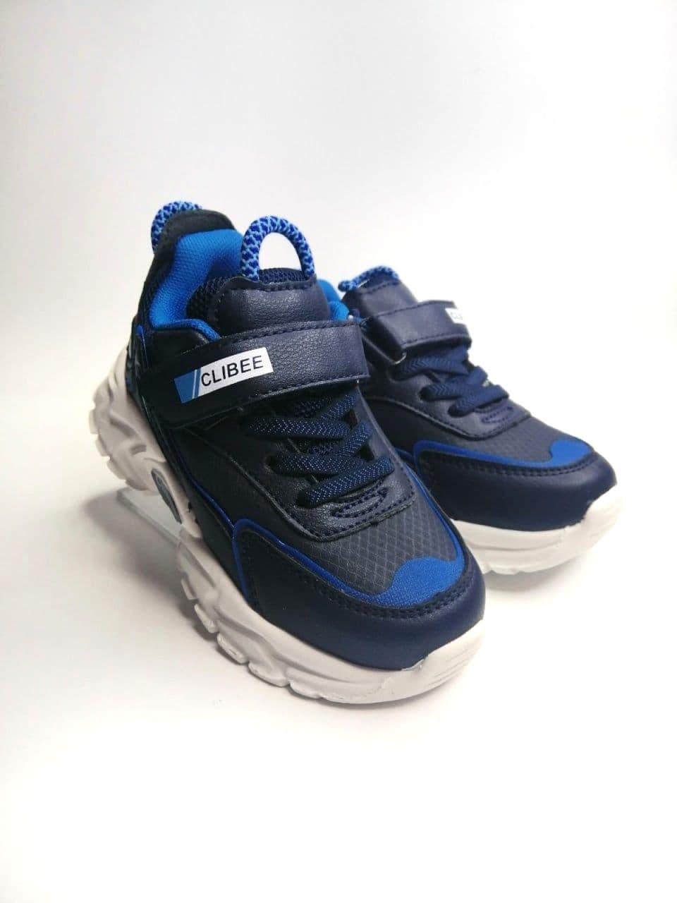 Кроссовки для мальчика Clibee р. 31 19 см Синий (87 Е bl-bl)