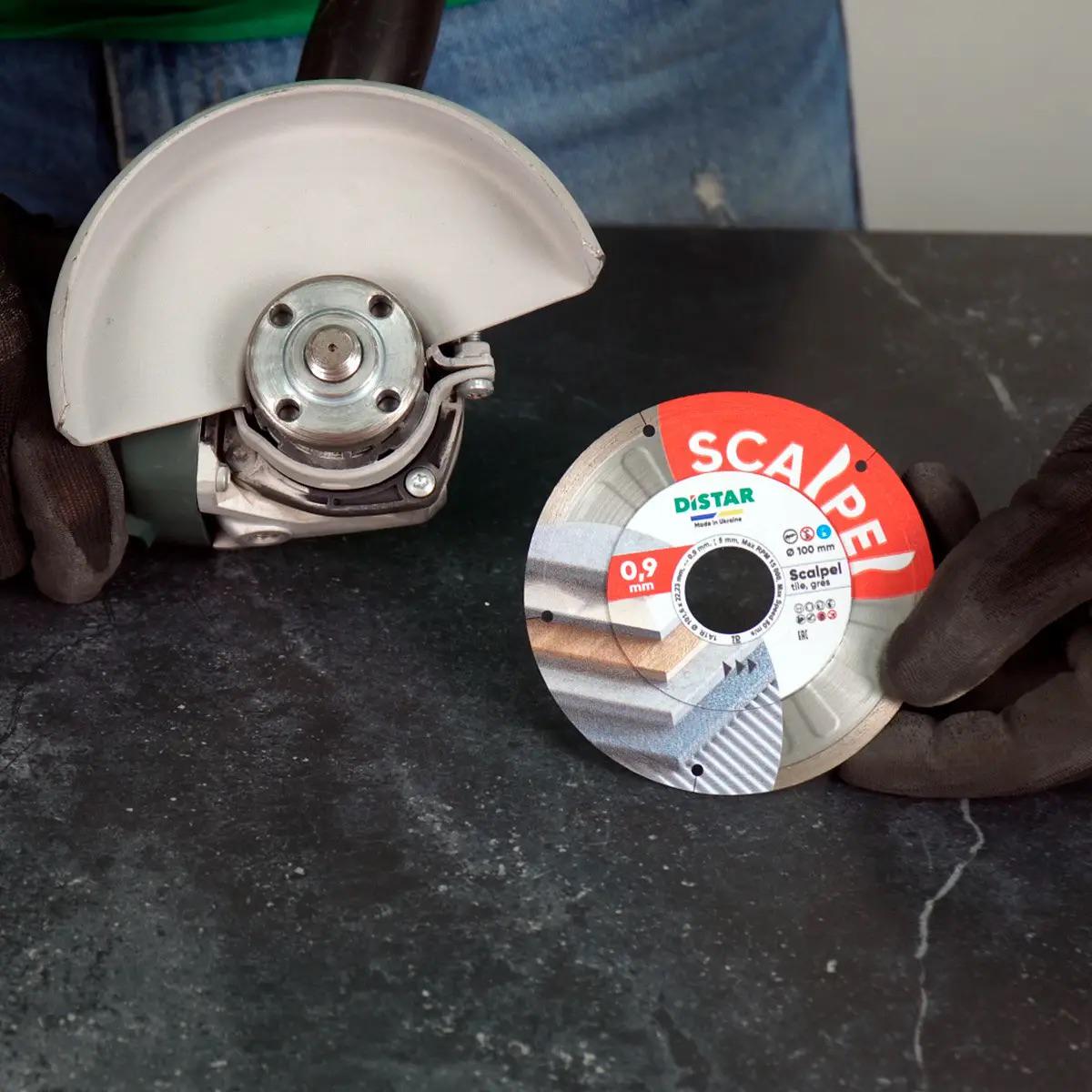 Круг алмазный отрезной Distar Scalpel 1A1R 101.6x0.9/0.5x5x22.23 - фото 7 Круг алмазный отрезной Distar Scalpel 1A1R 101.6x0.9/0.5x5x22.23 - фото 7