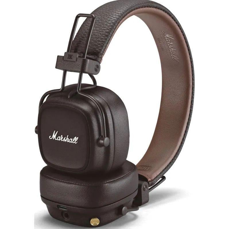 Наушники Marshall Major 4 IV Brown с беспроводной зарядкой (2214584371) Наушники Marshall Major 4 IV Brown с беспроводной зарядкой (2214584371)