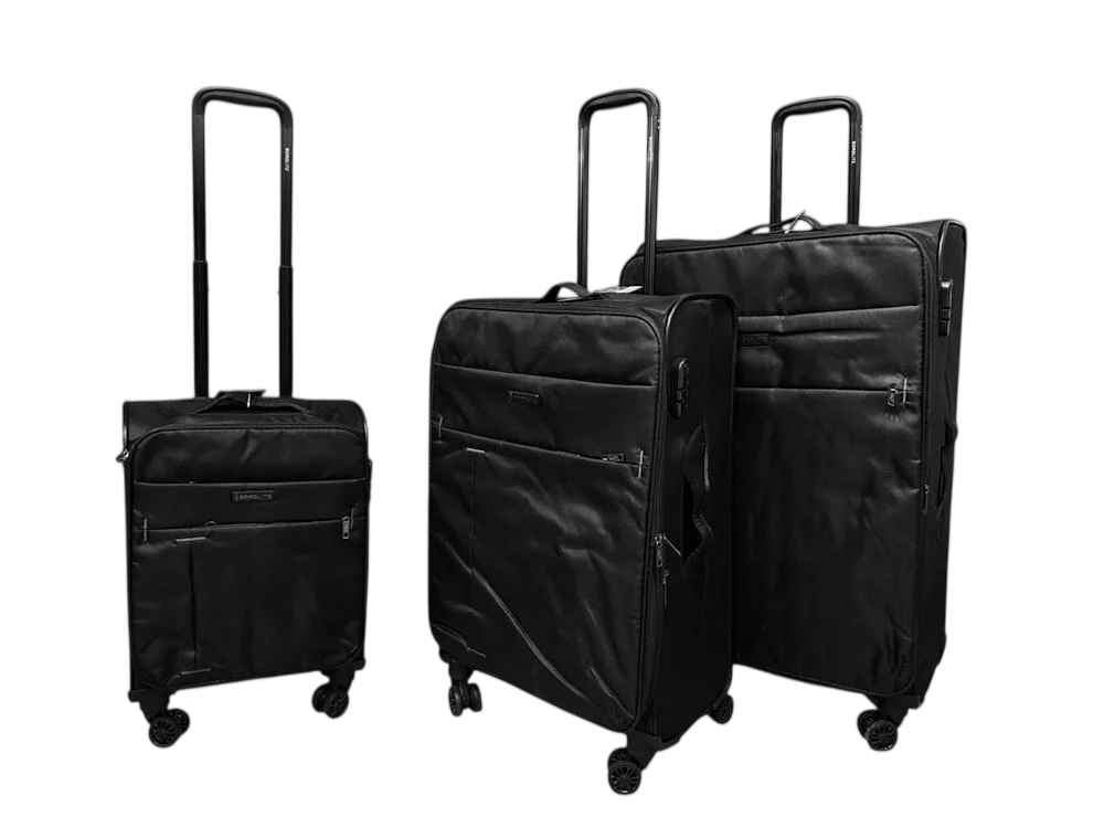 Комплект валіз Bordlite JB2068 Чорний (31217891)