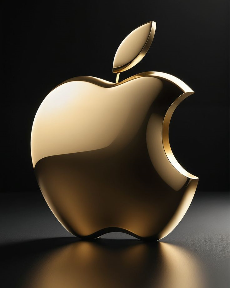 Алмазная мозаика Яблоко Apple квадратные камни/без подрамника 40х50 см (32927402)