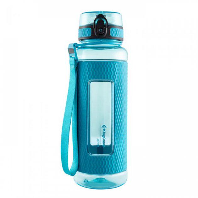 Бутылка KingCamp Silicon Tritan Bottle Royal Blue (1026-KA1144_ROYALBLUE)