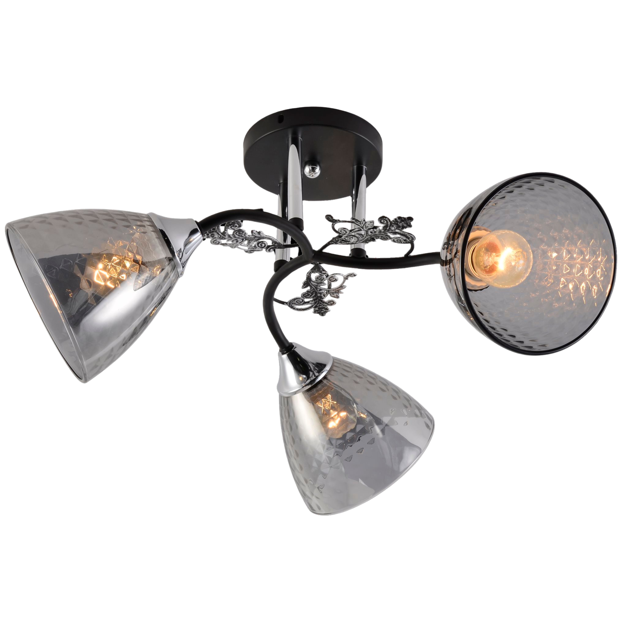 Люстра декоративная Valeso V XA1525B/3 BK+CR (000041241)