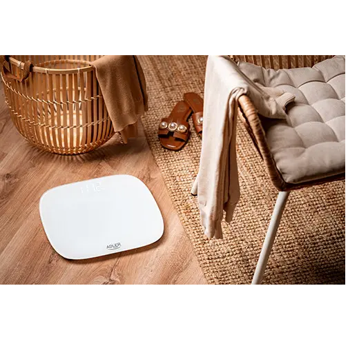 Весы напольные электронные Adler AD 8176 до 180кг с точностью 100 г белый - фото 4