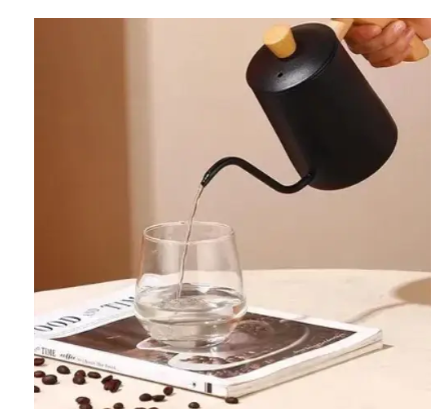 Заварник Bohmann с длинным узким носиком для дрип-кофе 600 мл Черный (97600) - фото 2 Заварник Bohmann с длинным узким носиком для дрип-кофе 600 мл Черный (97600) - фото 2