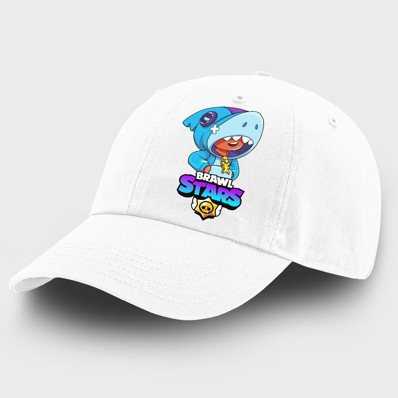Кепка детская Leon Shark Brawl Stars Белый (9273-1016-WT)