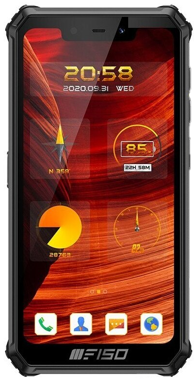 Смартфон захищений OUKITEL F150 B2021 6/64 Gb 8000 мАч Black