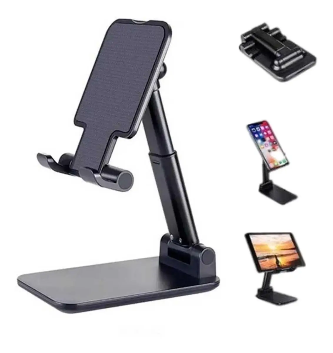 Подставка для гаджетов 4,7-12" Черный (ST00015-1) - фото 2 Подставка для гаджетов 4,7-12" Черный (ST00015-1) - фото 2