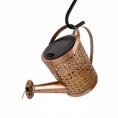 Светильник лейка садовая на солнечной батарее с эффектом полива водой и автоматическим включением 81,5х23х10 см/60 LED