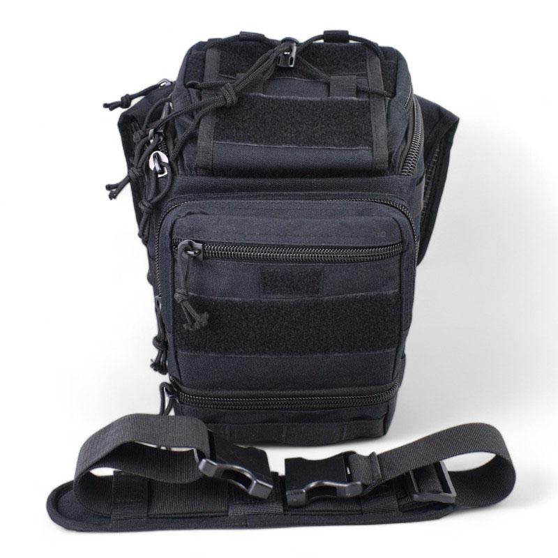 Сумка военная через плечо Черный (457026) - фото 20 Сумка военная через плечо Черный (457026) - фото 20