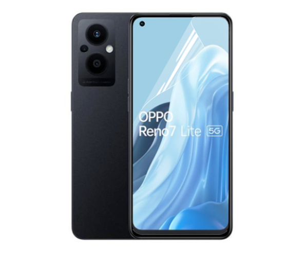 Пленка гидрогелевая противоударная Hydrogel Film для Oppo Reno7 Lite Transparent (PL-2672)