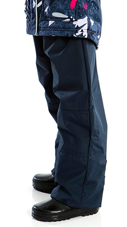 Брюки детские демисезонные Nano S17P256 для мальчика непромокаемые 92-100 см Темно-синий (S17P256-Navy-3) - фото 3