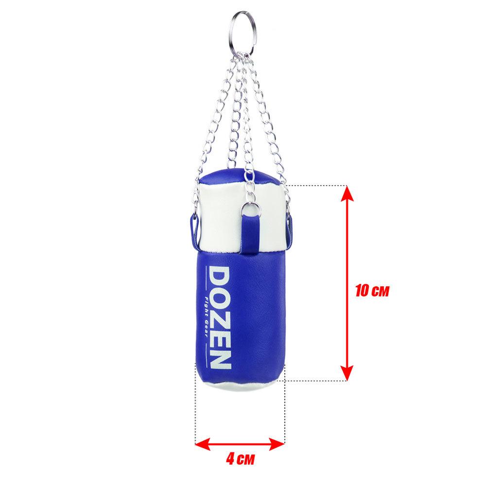 Брелок міні-мішок Dozen Light Mini Heavy Bag Синьо-білий - фото 3 Брелок міні-мішок Dozen Light Mini Heavy Bag Синьо-білий - фото 3