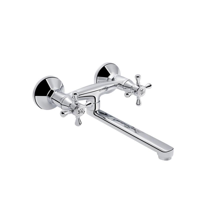 Кран на кухню Lidz хромований Сріблястий (LIDZCRM16361)