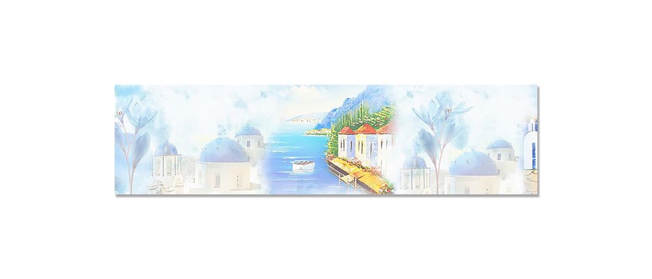 Наклейка виниловая на кухню Zatarga Пастельный Санторини 650х2500 мм (1283915401) Наклейка виниловая на кухню Zatarga Пастельный Санторини 650х2500 мм (1283915401)