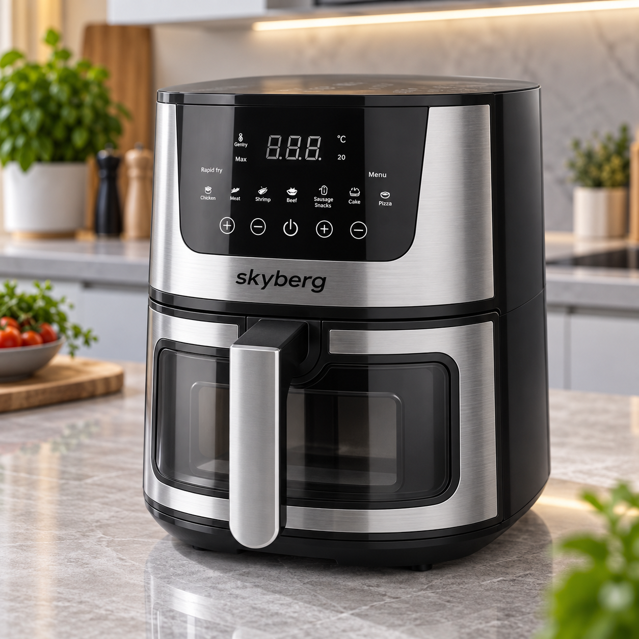 Аерофритюрниця SkyBerg 8855S з чашею 8 л (С5094579)