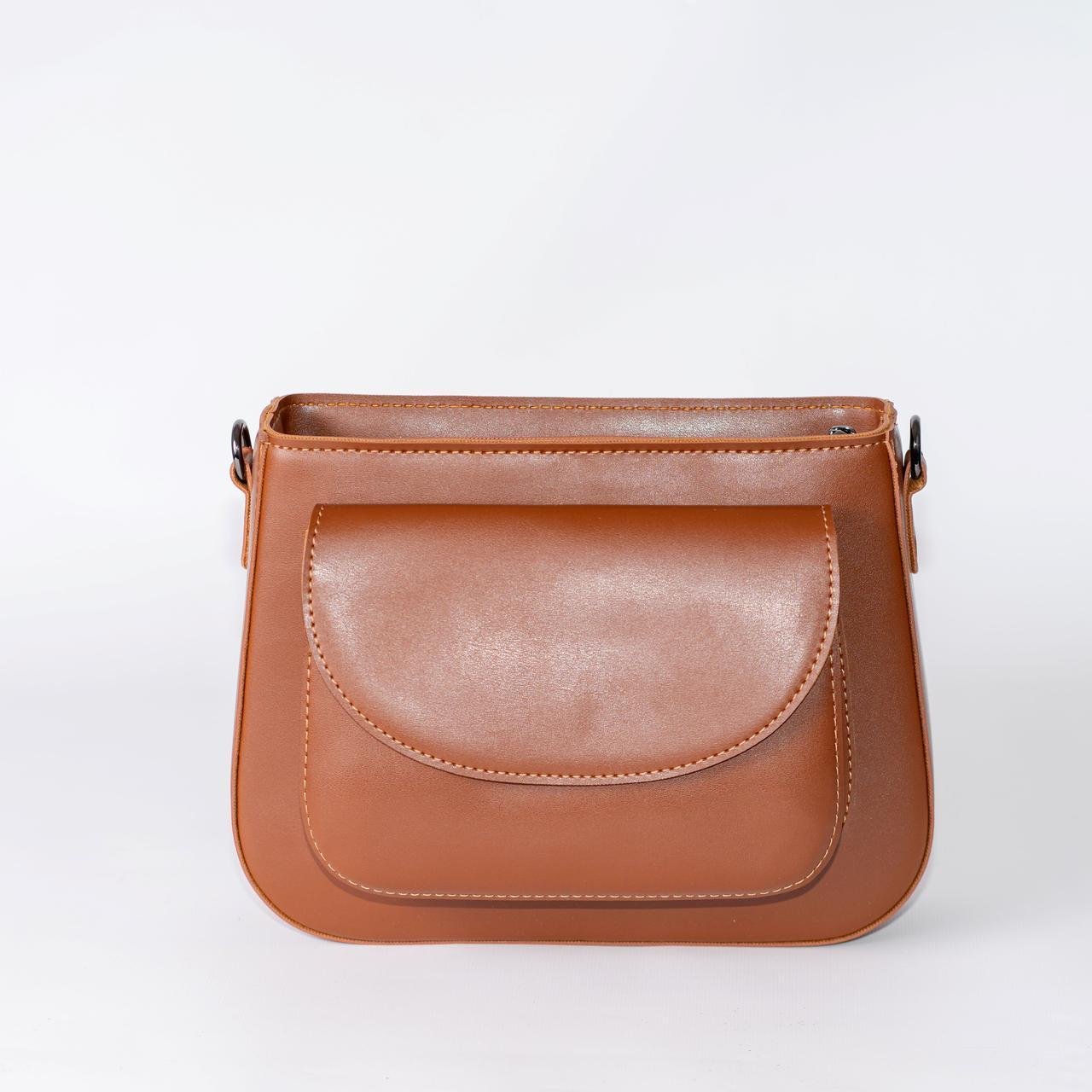 Сумка женская кросс-боди XENIA № 41-24 из эко-кожи Светло-коричневый - фото 1 Сумка женская кросс-боди XENIA № 41-24 из эко-кожи Светло-коричневый - фото 1