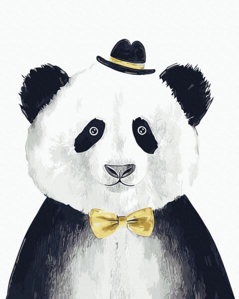 Картина по номерам Brushme Мистер Панда 40х50 см в термопакете (GX9465) Картина по номерам Brushme Мистер Панда 40х50 см в термопакете (GX9465)