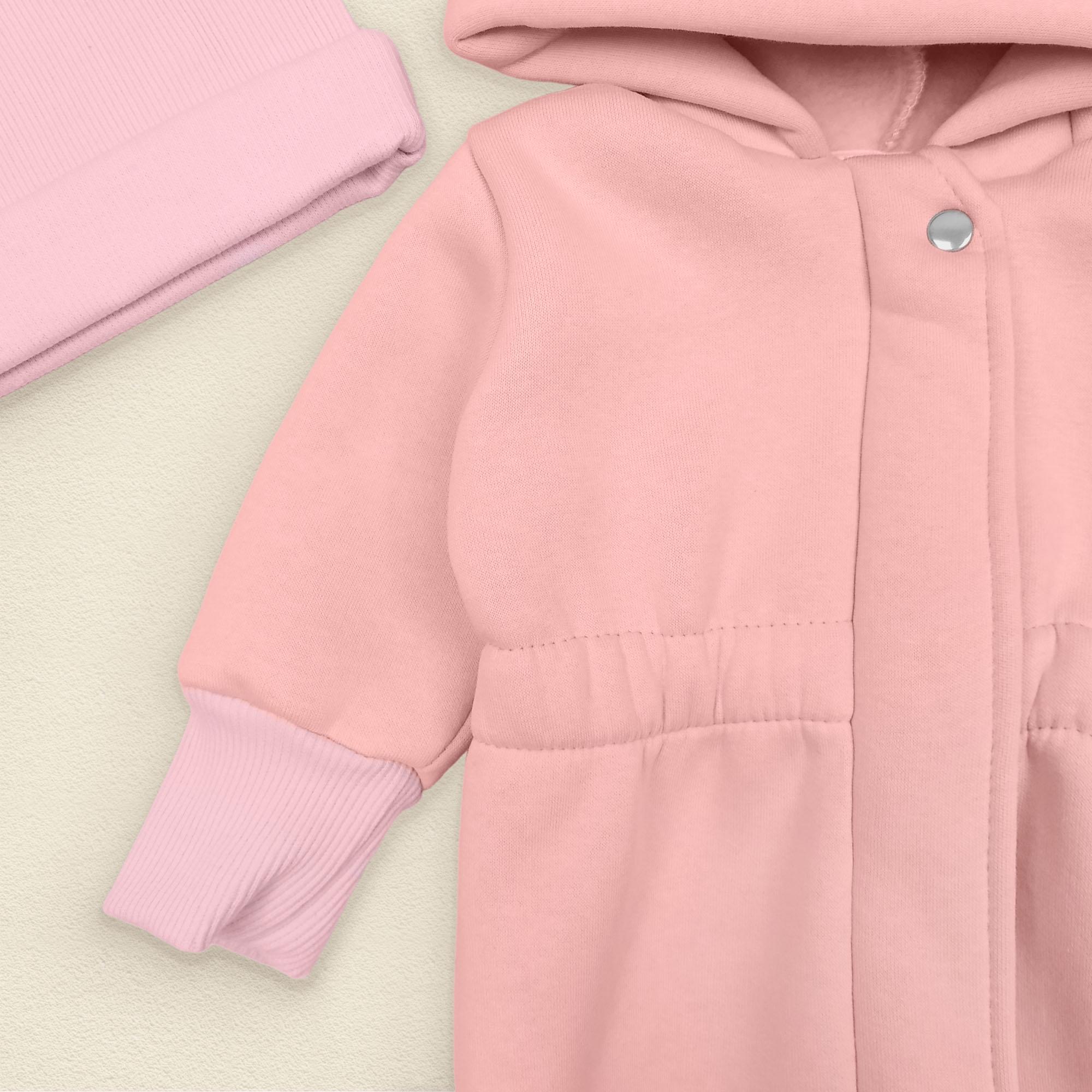 Комбинезон детский Dexter's Pudra 2142 68 см Розовый (d2142-10) - фото 3 Комбинезон детский Dexter's Pudra 2142 68 см Розовый (d2142-10) - фото 3