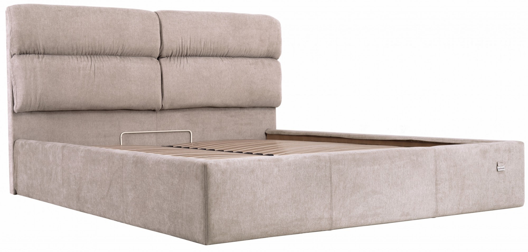 Кровать двуспальная Oxford VIP Мисти Mocco 160х190 см Серый