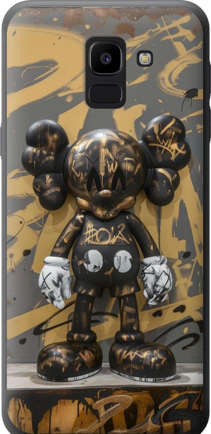 Чехол на Samsung Galaxy J6 2018 Bronze kaws (6097u-1486-42517)