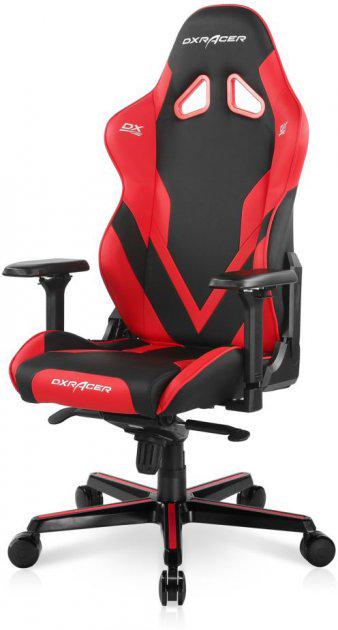 Геймерское кресло DXRacer G Series D8200 Black-Red (GC-G001-NR-B2-NVF) - фото 2