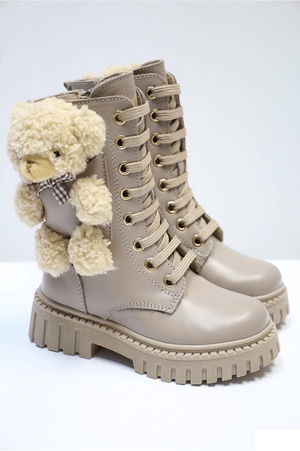 Ботинки для девочки ортопедические зимние Little Lady КР24-120,34.130 р. 26 17 см Бежевый (10021739)
