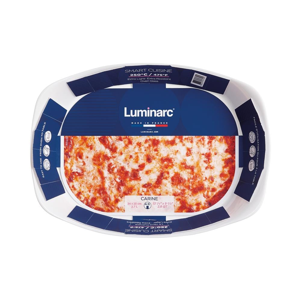 Форма для выпечки LUMINARC Smart Cuisine Carine прямоугольная 34х25 см Белый (UG-P4027)