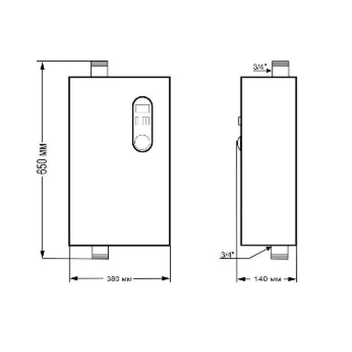 Котел електричний настінний Neon Power WPS 24 кВт 380 В магнітний пускач (2413128487) - фото 8