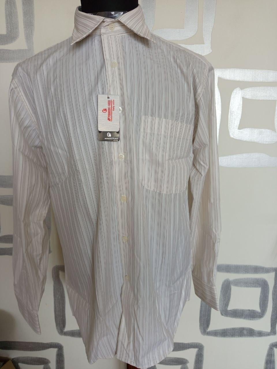 Сорочка чоловіча р. 40 Бежевий (1458)