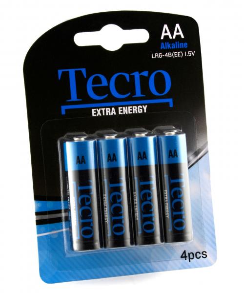 Батарейка щелочная AA Tecro Extra Energy Alkaline LR6-4B EE SET 48 шт. (M0033)