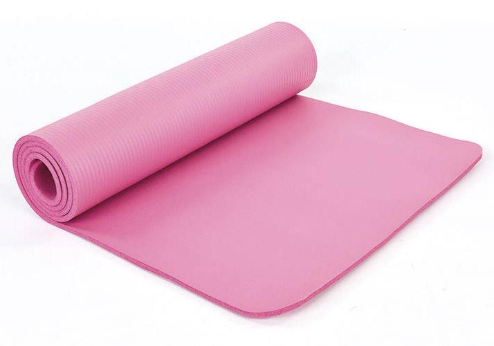 Коврик для йоги EasyFit NBR SOFT-Touch 15 мм Розовый - фото 2