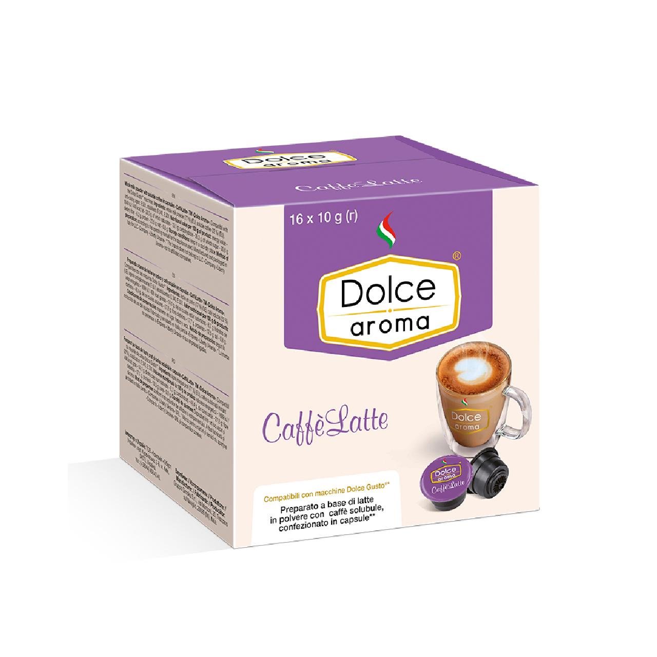 Кава у капсулах Dolce Aroma Latte тип Dolce Gusto 16 шт. (20336003)