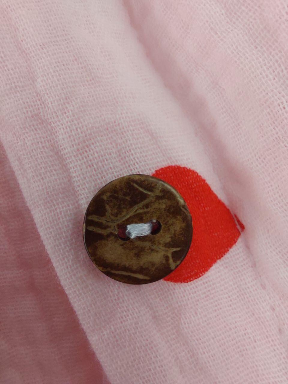 Трусы-шорты мужские смуслиновые красными сердечками Розовый (1188700542) - фото 5