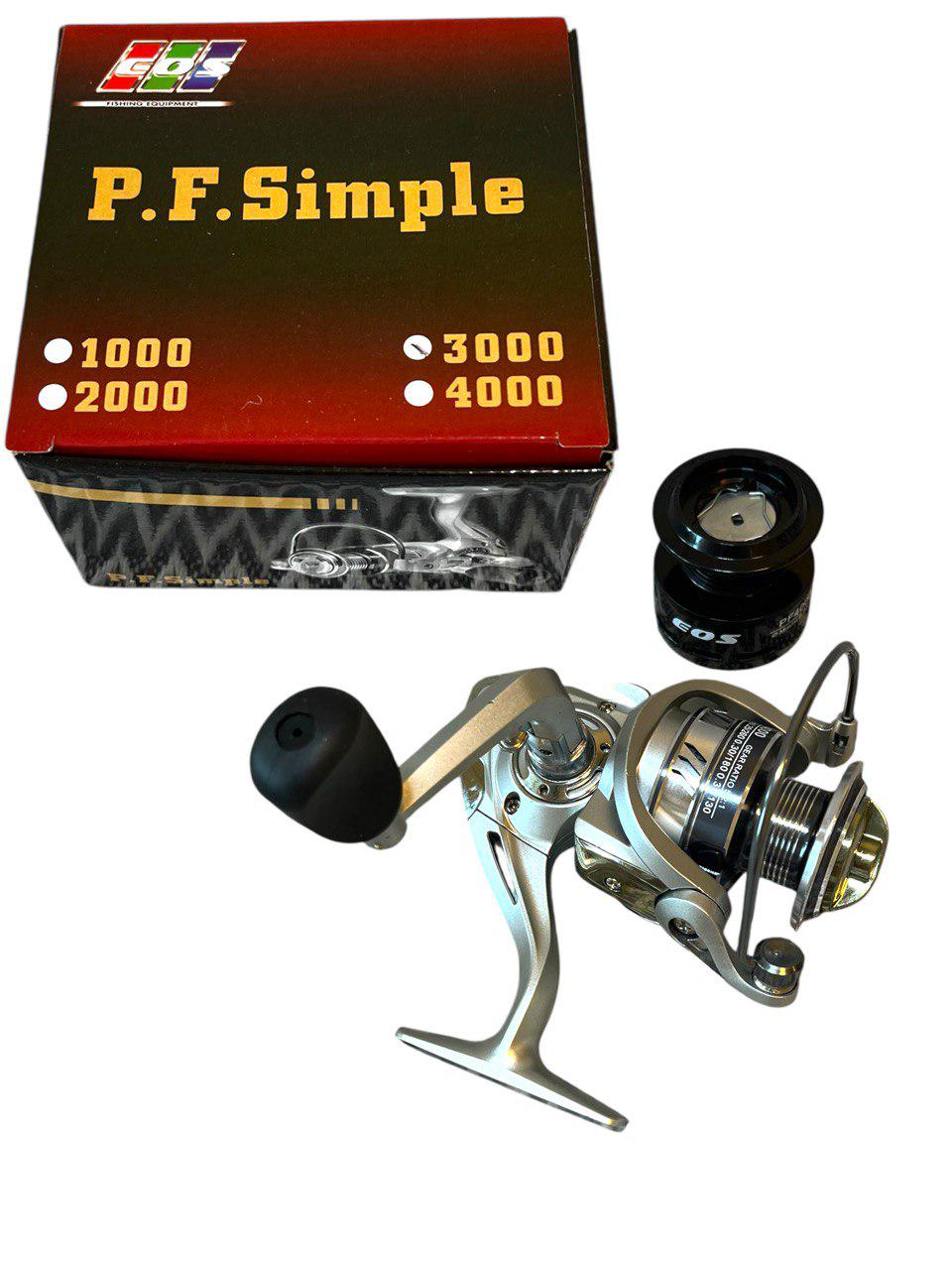 Котушка спінінгова EOS P.F. Simple 3000 3+1bb/1 додаткова шпуля (209890853)