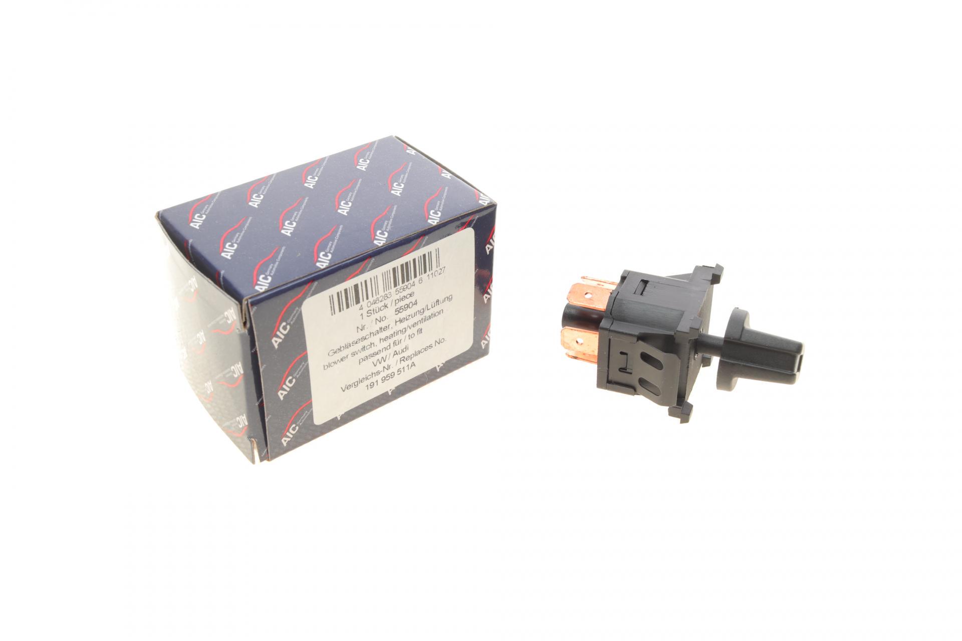 Переключатель печки Aic VW T4 91-03 - (55904) Переключатель печки Aic VW T4 91-03 - (55904)