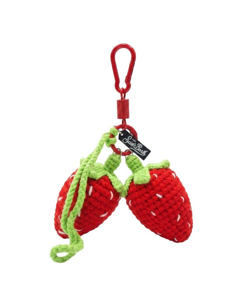 Брелок MC2 Saint Barth O/S Красный (KEYR002-strawb41)