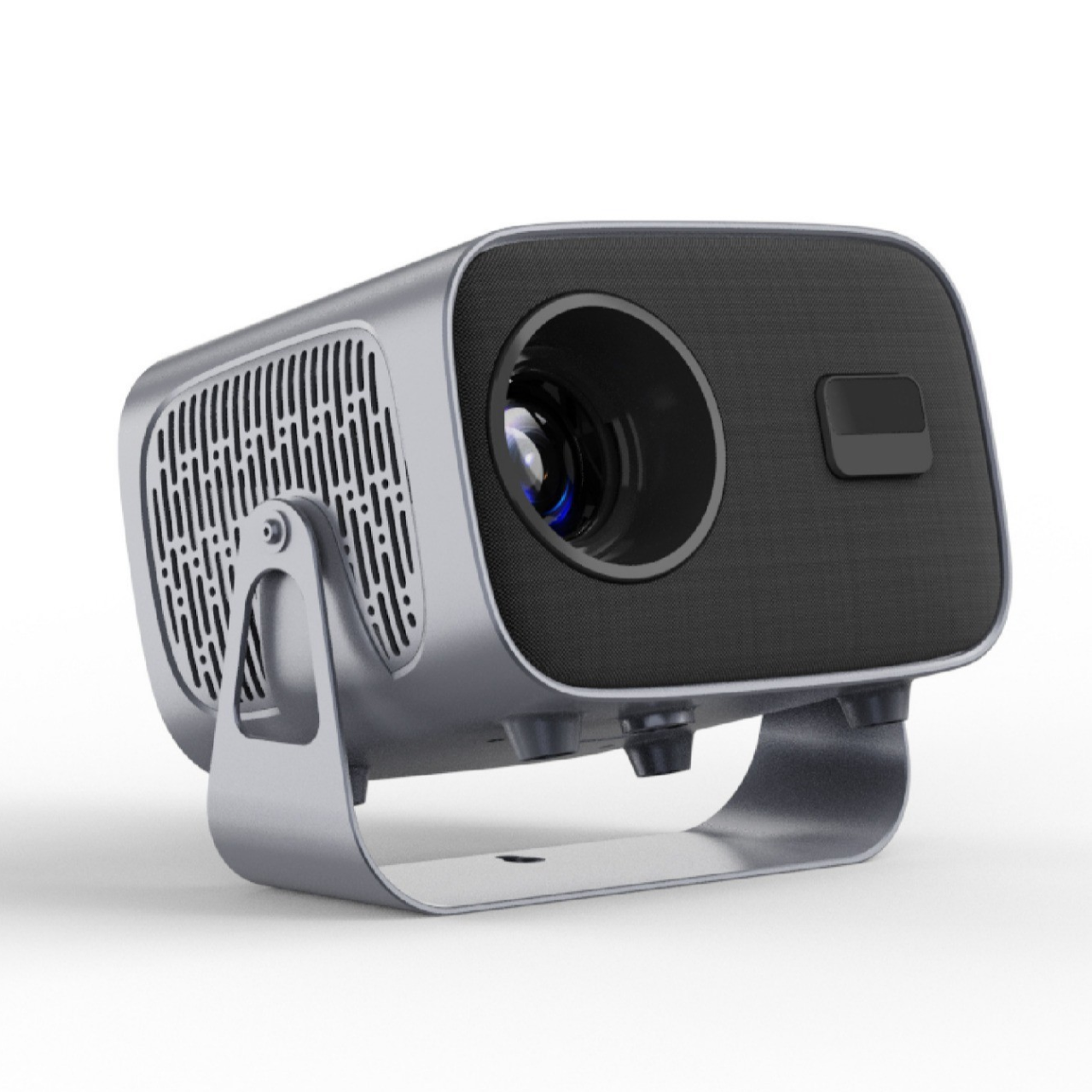 Проектор HD LED Android Bluetooth/Wi-Fi с автокоррекцией трапеции Серый (1774440788889)