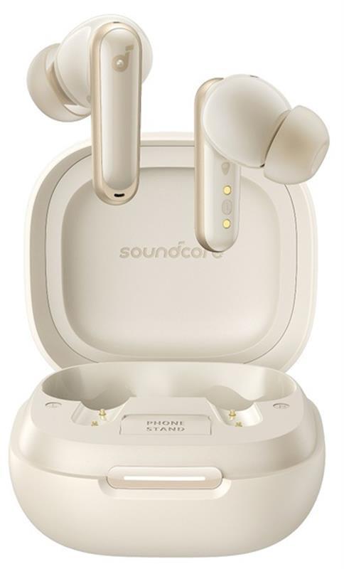Наушники беспроводные Anker SoundCore P40i Bluetooth 5.3 IPX5 Oat White (A3955G21)