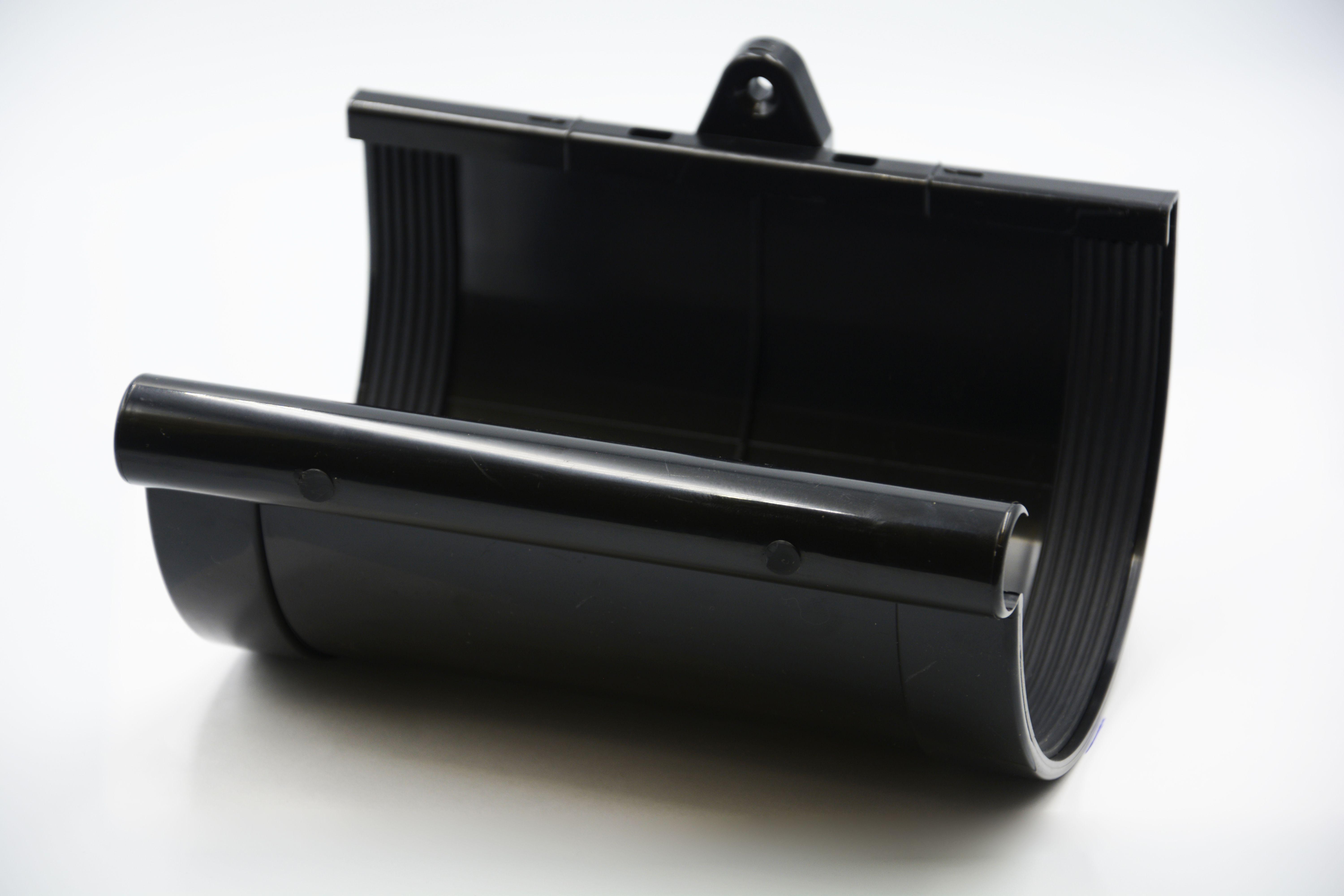 Муфта водосточного желоба RAINWAY D 130 мм RAL 9005 Черный (10.130.02.008.RW) Муфта водосточного желоба RAINWAY D 130 мм RAL 9005 Черный (10.130.02.008.RW)