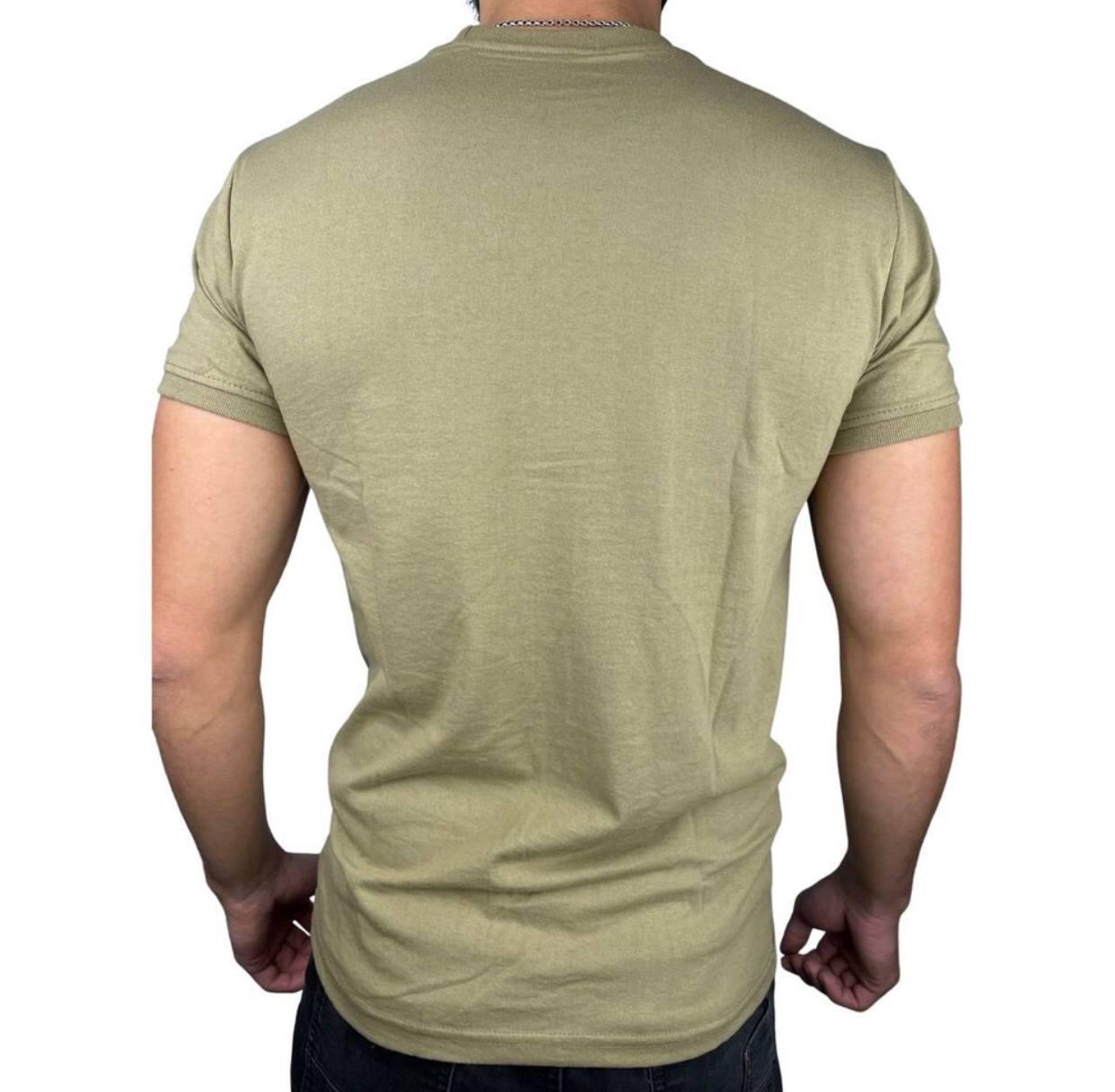 Футболка чоловіча Military з липучкою для шевронів XL Олива (ФМ7002-XL) - фото 2 Футболка чоловіча Military з липучкою для шевронів XL Олива (ФМ7002-XL) - фото 2