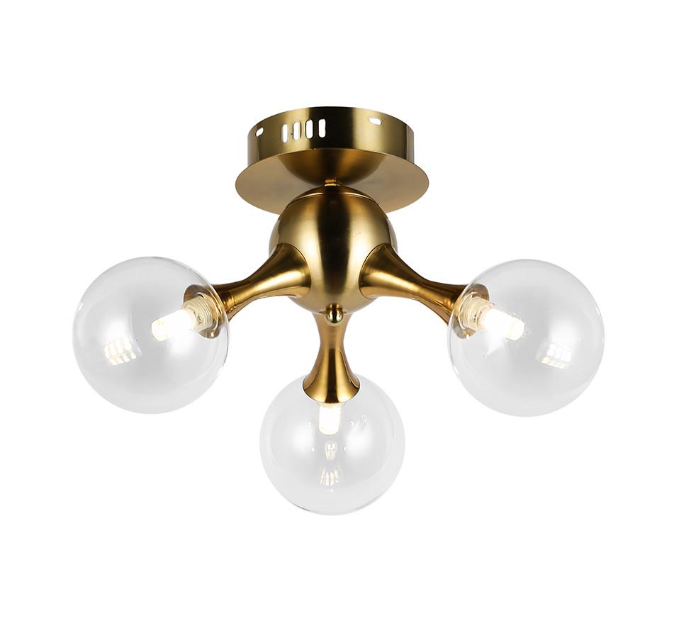 Люстра 7529817-3 BRZ/CL Бронза/Прозорий - фото 2 Люстра 7529817-3 BRZ/CL Бронза/Прозорий - фото 2